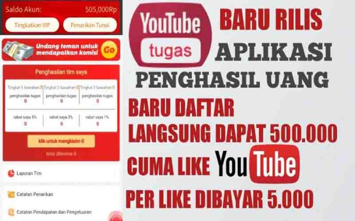 Download youtube tugas apk