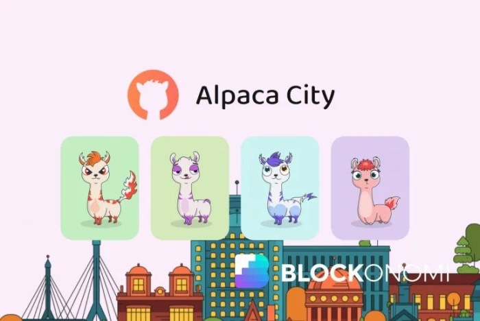 Alpaca nfts defi mythical yield Alpaca city nft