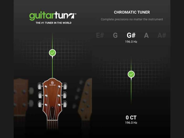 Aplikasi stem gitar