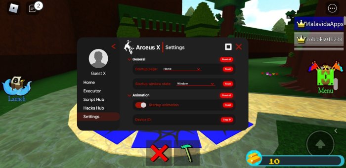 Arceus x download