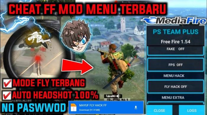 Mod ff cheat auto headshot