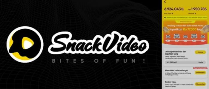 Download aplikasi snack video penghasil uang