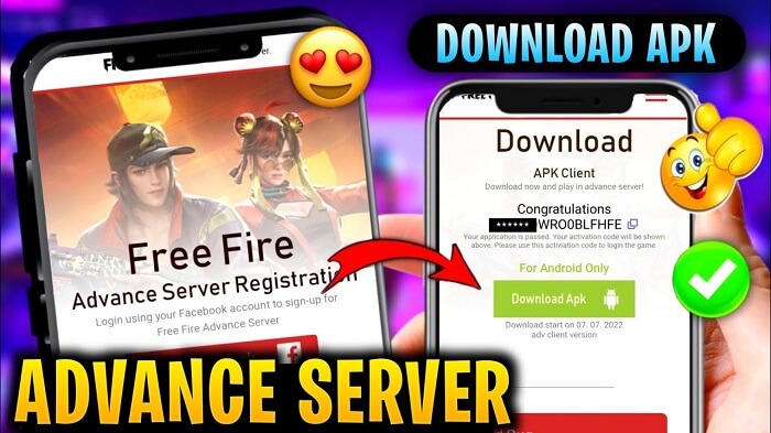 Advance server ff download