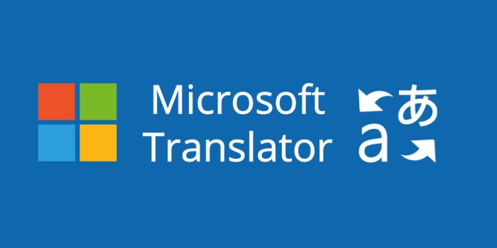 Microsoft translator