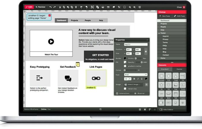 Software terbaik untuk web design