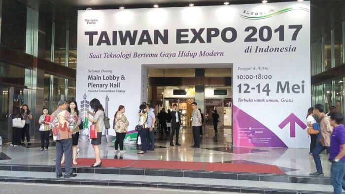 Taiwan expo 2017 di indonesia