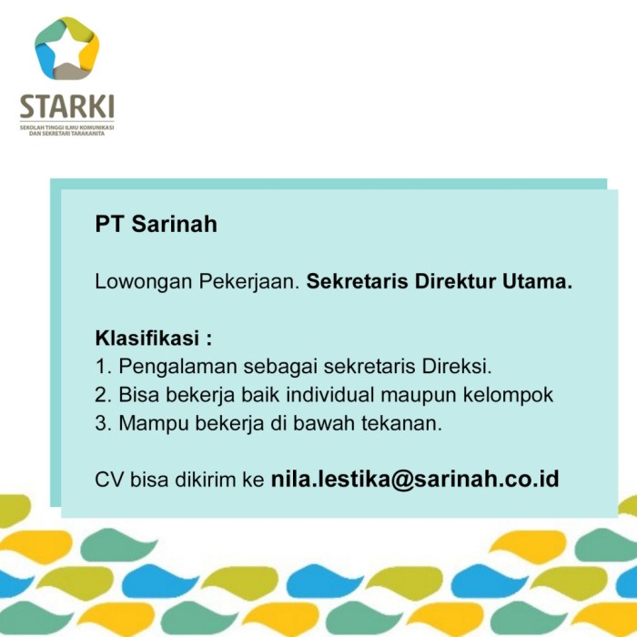 Gaji pt sarinah
