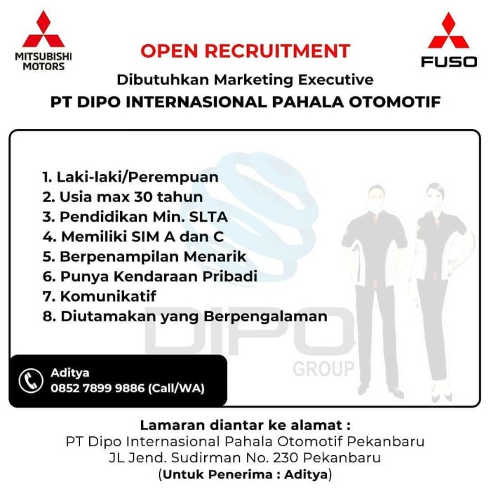 Gaji pt dipo internasional pahala otomotif
