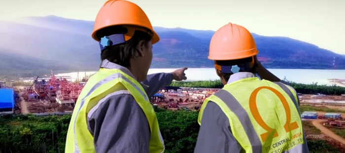 Gaji pt central omega resources tbk