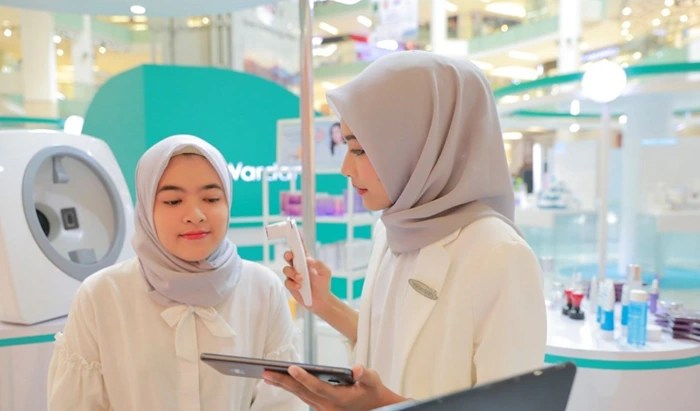 Advisor spg pengalaman kosmetik profesi bekerja kerjaannya promotion