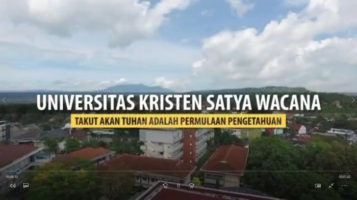 Gaji universitas kristen satya wacana uksw