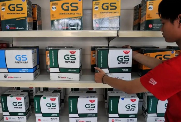 Gaji pt gs battery