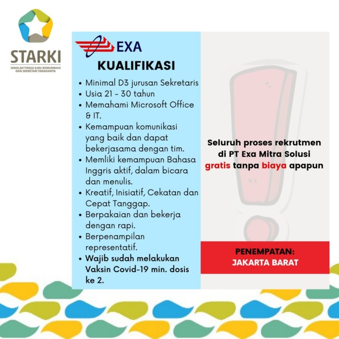Gaji pt exa mitra solusi
