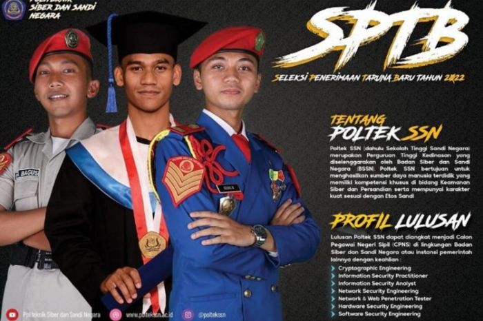 Gaji politeknik siber dan sandi negara poltek ssn