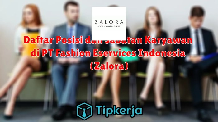 Gaji pt fashion eservices indonesia zalora
