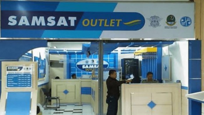 Keliling samsat kendaraan tahunan bayar pajak gerai syarat kompas