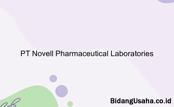 Gaji pt novell pharmaceutical lab
