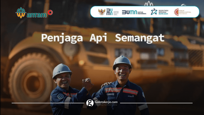 Gaji pt aneka tambang tbk