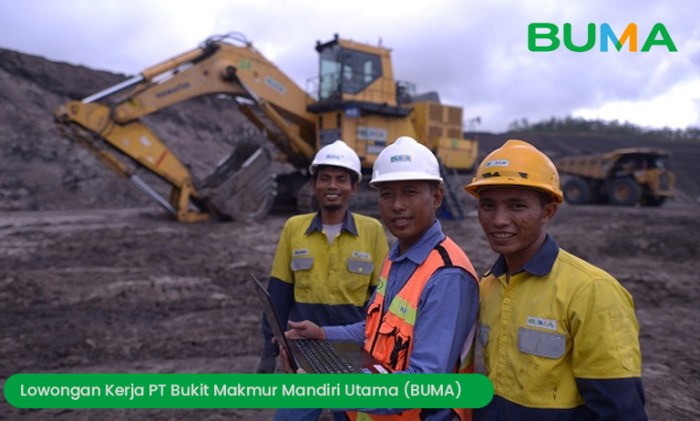 Gaji pt bukit makmur mandiri utama