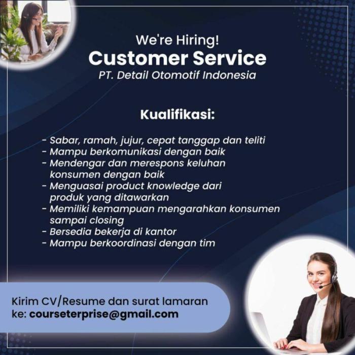 Gaji customer service specialist