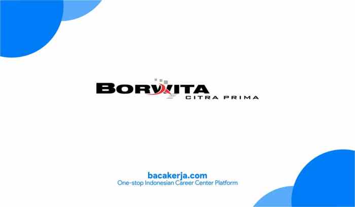 Gaji pt borwita citra prima
