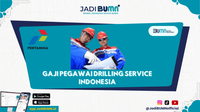 Gaji pt pertamina drilling services indonesia