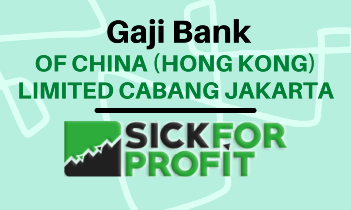 Gaji bank of china