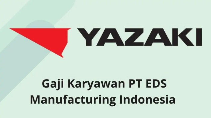 Gaji pt eds manufacturing indonesia
