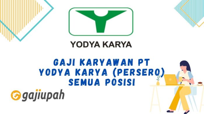Gaji pt yodya karya