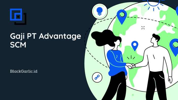 Gaji pt advantage scm