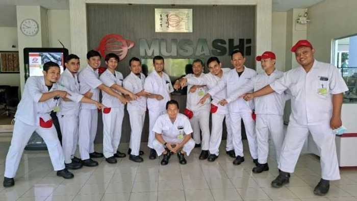 Gaji pt musashi auto parts