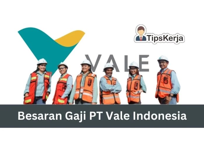 Gaji pt vale indonesia