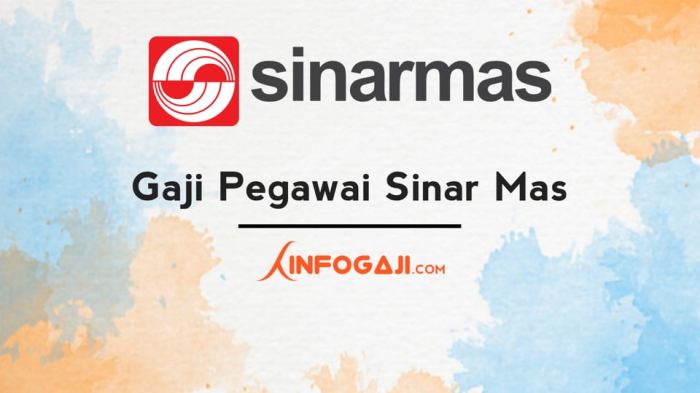Gaji karyawan sinarmas