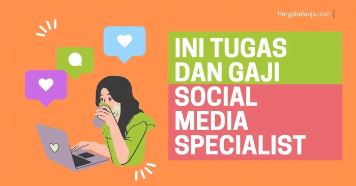 Gaji admin sosial media