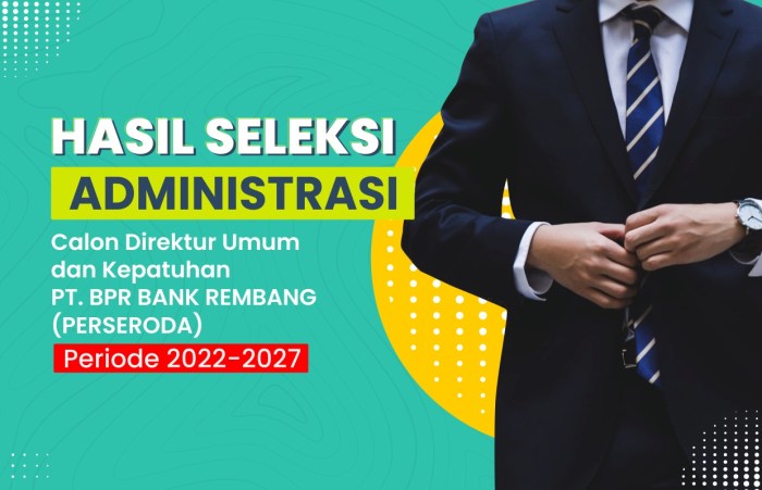 Gaji pt bpr bank rembang