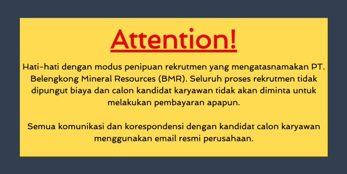 Gaji pt belengkong mineral resources