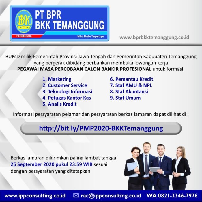 Gaji bpr bkk purwokerto