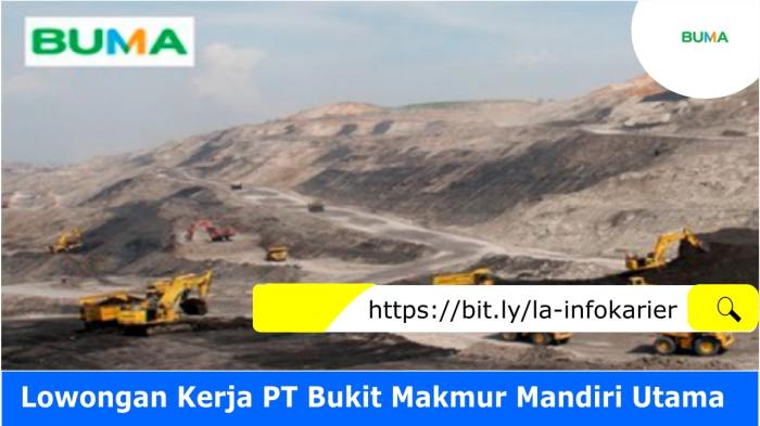 Gaji pt bukit makmur mandiri utama