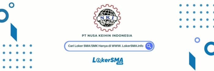 Gaji pt nusa keihin indonesia
