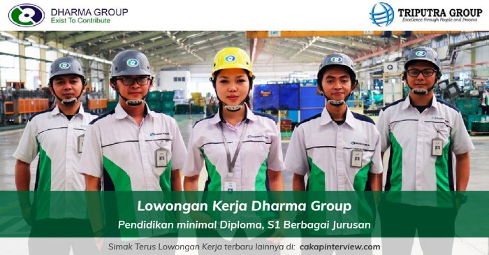 Gaji pt dharma polimetal