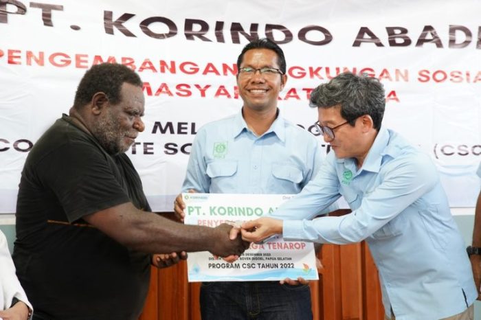 Gaji pt korindo group