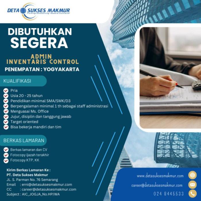 Gaji pt deta sukses makmur