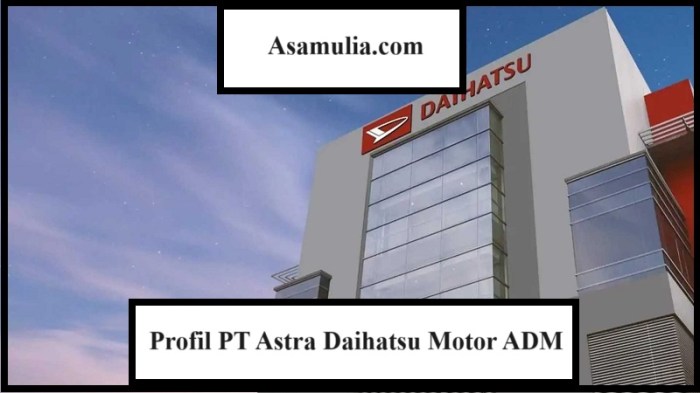 Gaji adm astra daihatsu motor