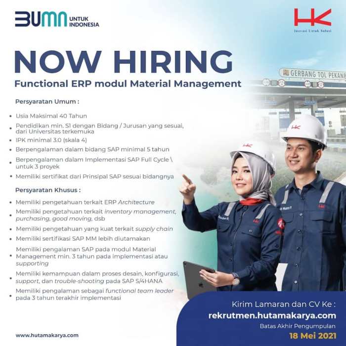 Gaji pt hutama karya 2025