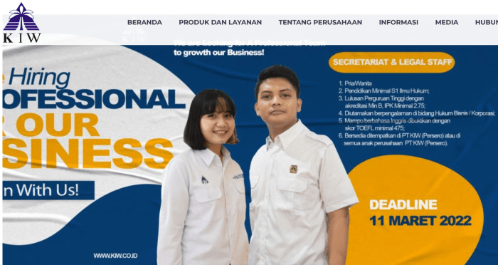 Gaji pt kawasan industri wijayakusuma