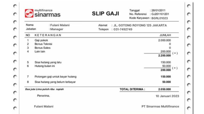 Gaji pt mersifarma tm