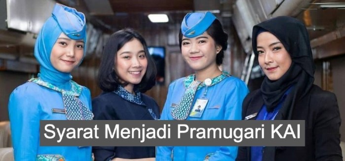 Gaji pramugari kereta api