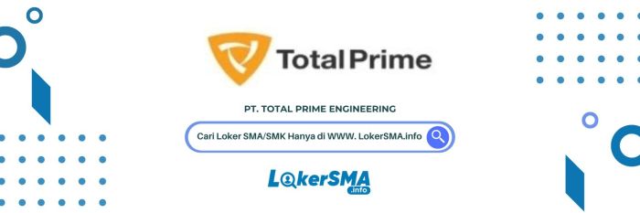 Gaji pt total prime engineering