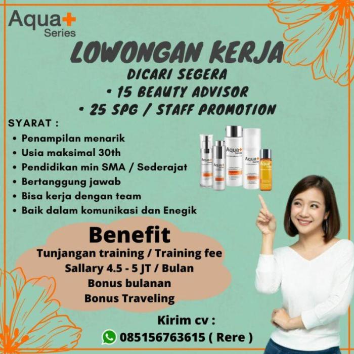 Gaji beauty advisor make over