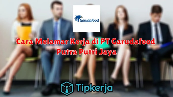 Gaji pt garudafood